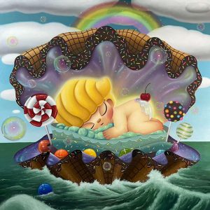 Moofee's Venus (After Botticelli)