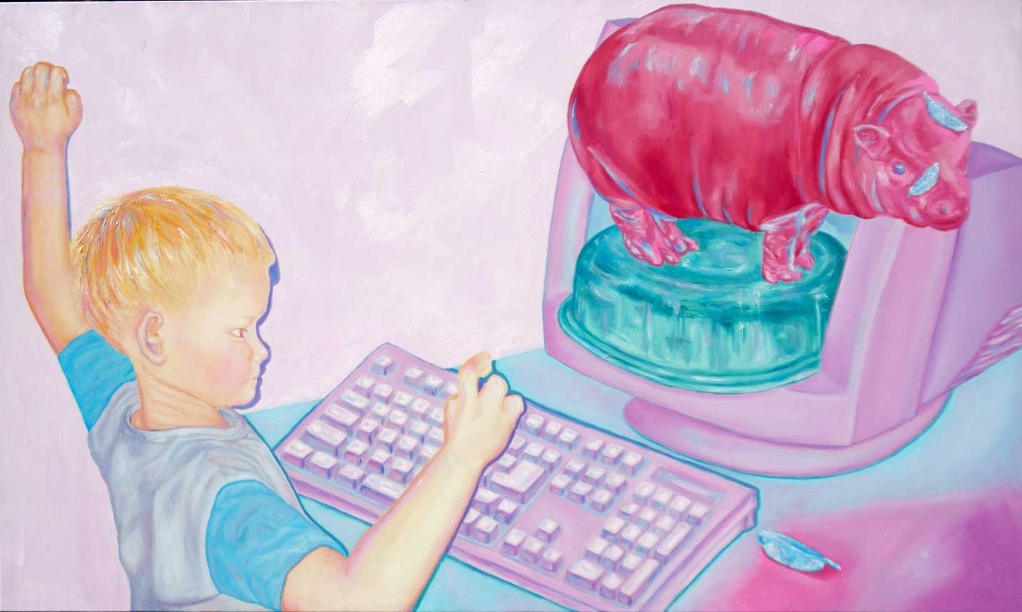 Moodeng Going Nowhere (2025) – Palette