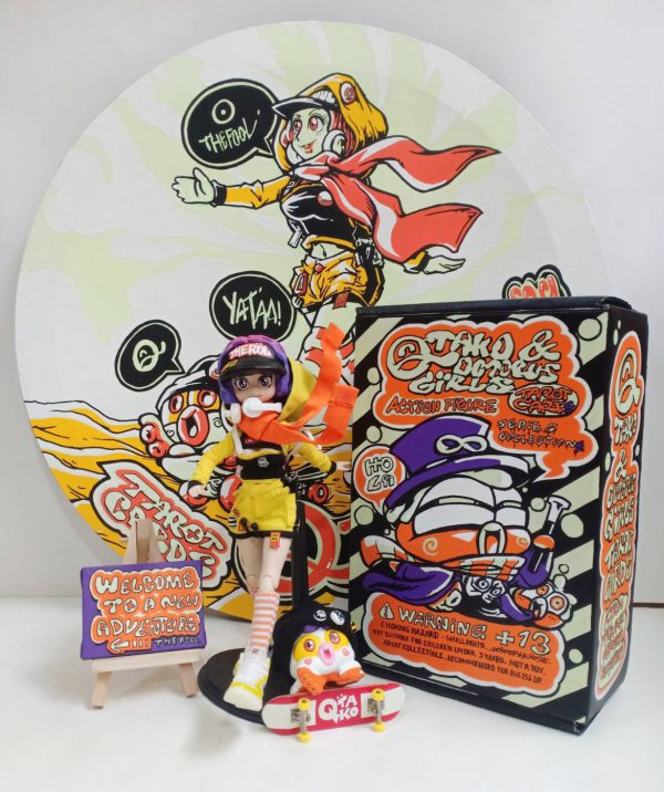 Qtako & Octopus Girls: : The fool (2025) + Model box set