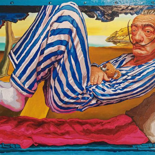 Hey! Wake up (Dali in box) 2025