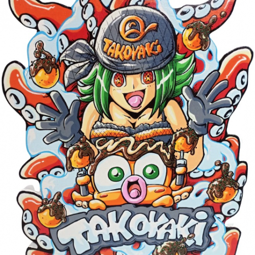 Qtako & Takoyaki Girl