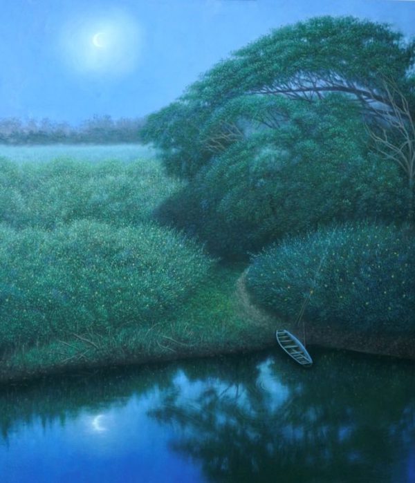 เงาจันทร์ริมบึง (Moonlight by the Marsh)
